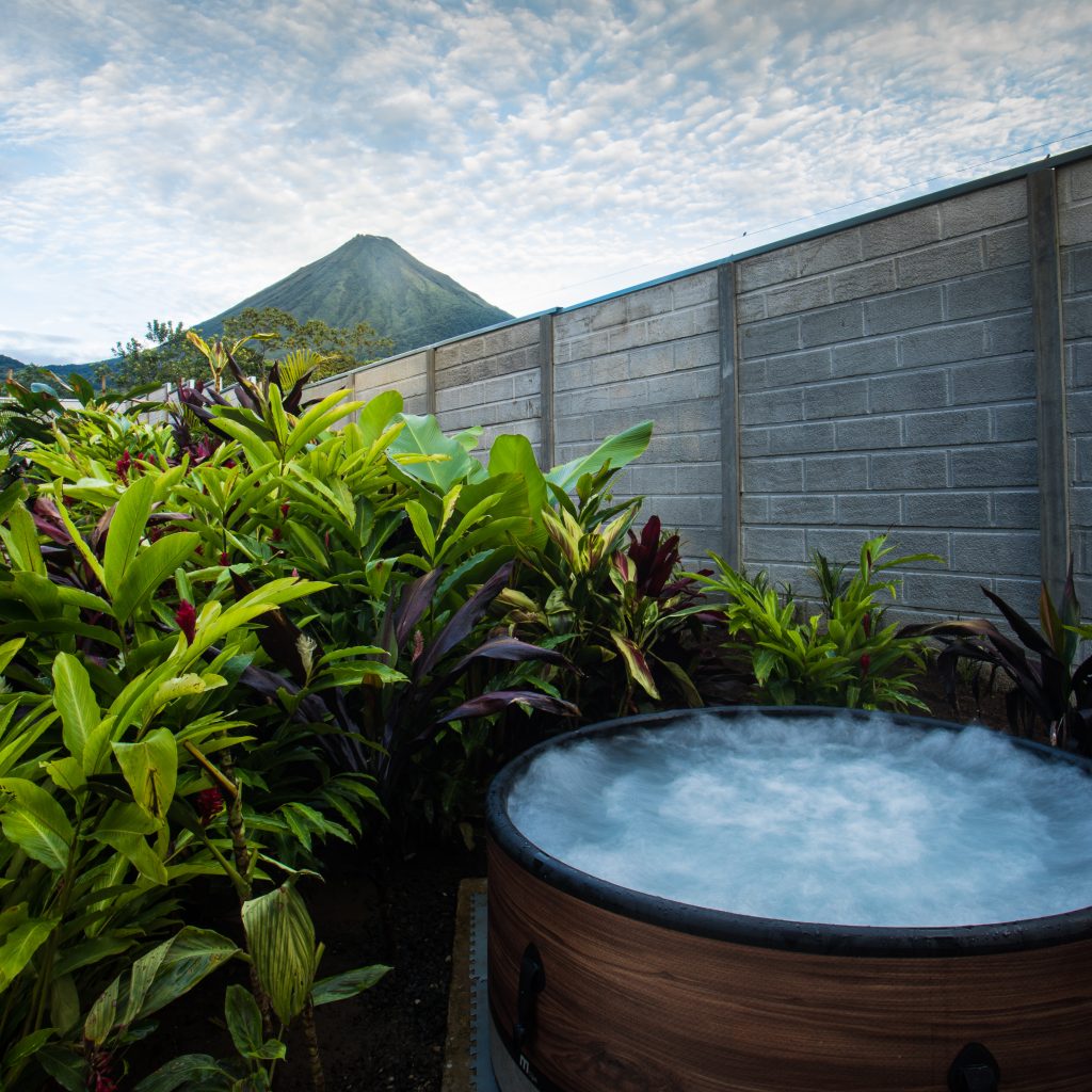 Jacuzzi y zona de bienestar en Bike & Bed Hotels
