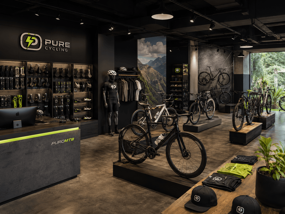 Interior tienda PuroMTB