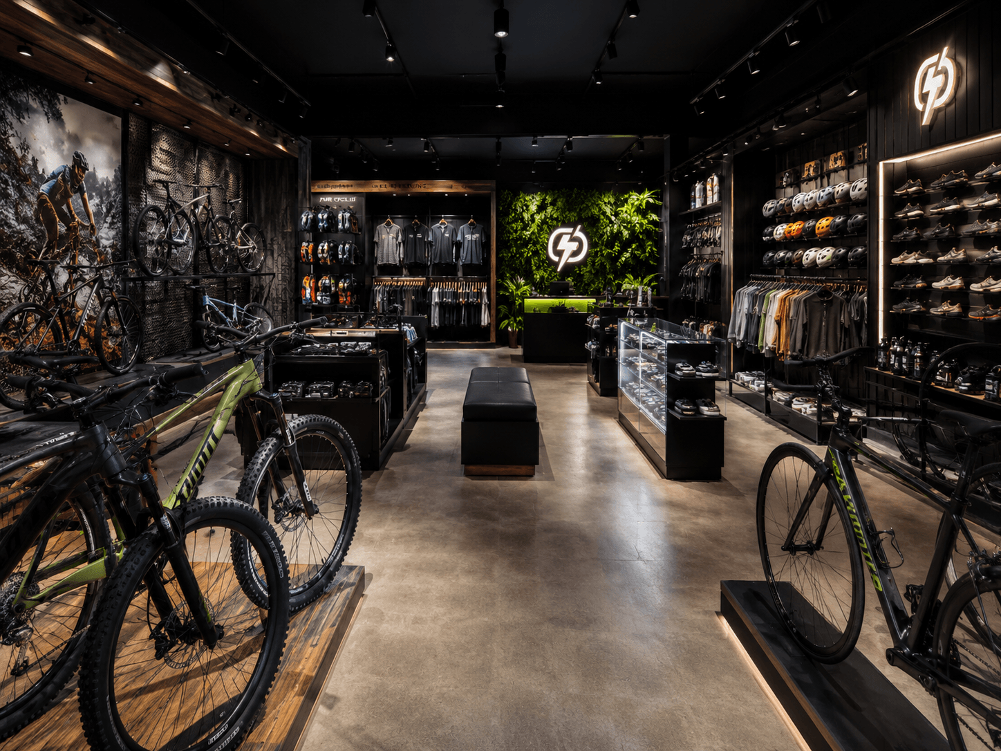 Interior tienda PuroMTB — ciclismo en Costa Rica