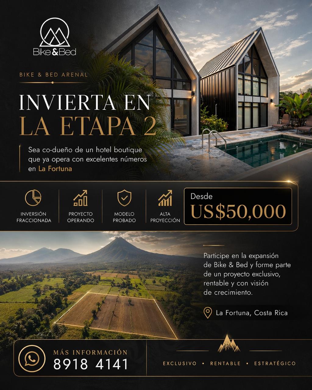 Oportunidad de inversión — Bike & Bed Hotels